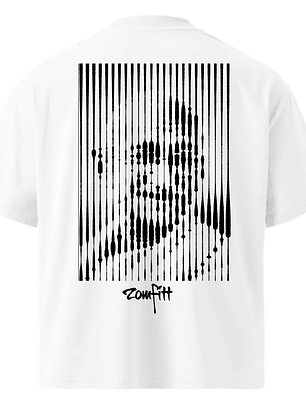 POLERA ZOMFITT EFECTO VISUAL ROSTRO CANDY