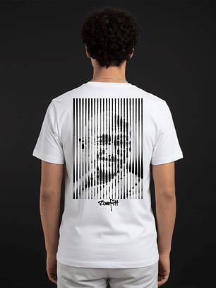 POLERA ZOMFITT EFECTO VISUAL ROSTRO CANDY