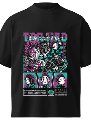 POLERA ZOMFITT DEMON SLAYER  TANJIRO