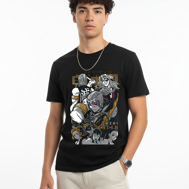 POLERA ZOMFITT DEMON SLAYER UZUI  2