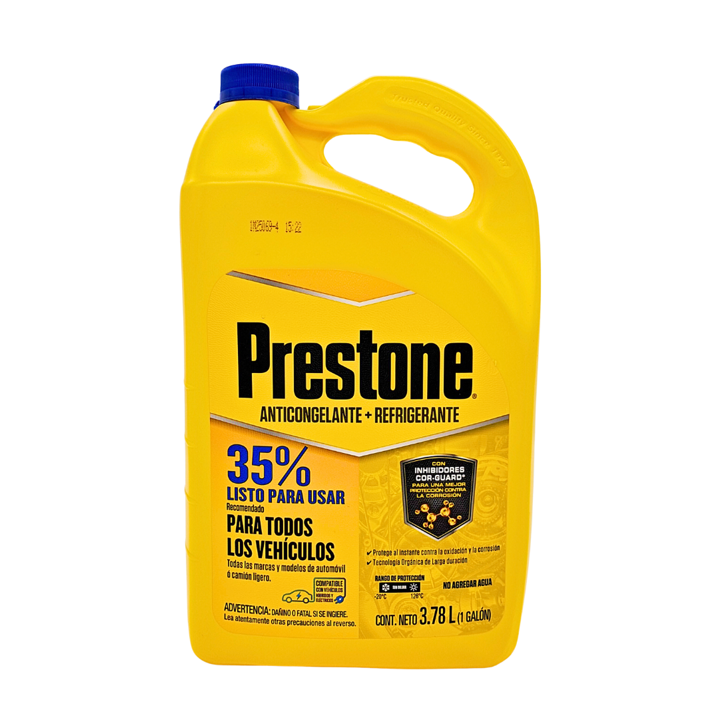 Coolant Prestone mezcla precisa 35% 3.78L 1