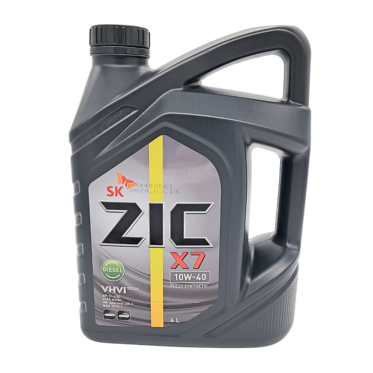 Aceite Zic X7 10w40 4L Full sintético ( DIESEL ) 2