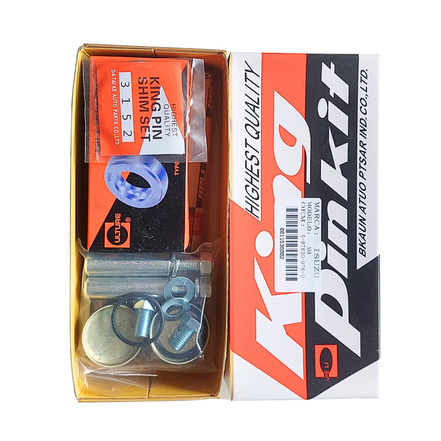 Juego Pasador Muñon Chevrolet NPR 4.3 , NPR 3.9 , NKR 2.8 3