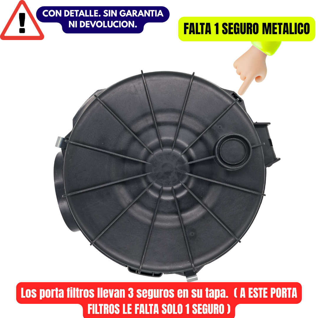 Porta Filtro De Aire Chevrolet NKR - NPR - NQR ( CON DETALLE ) 4