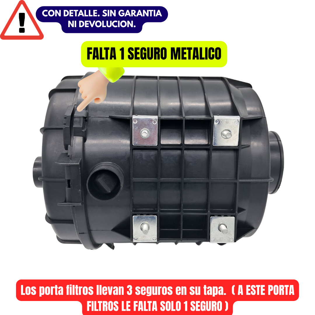 Porta Filtro De Aire Chevrolet NKR - NPR - NQR ( CON DETALLE ) 3