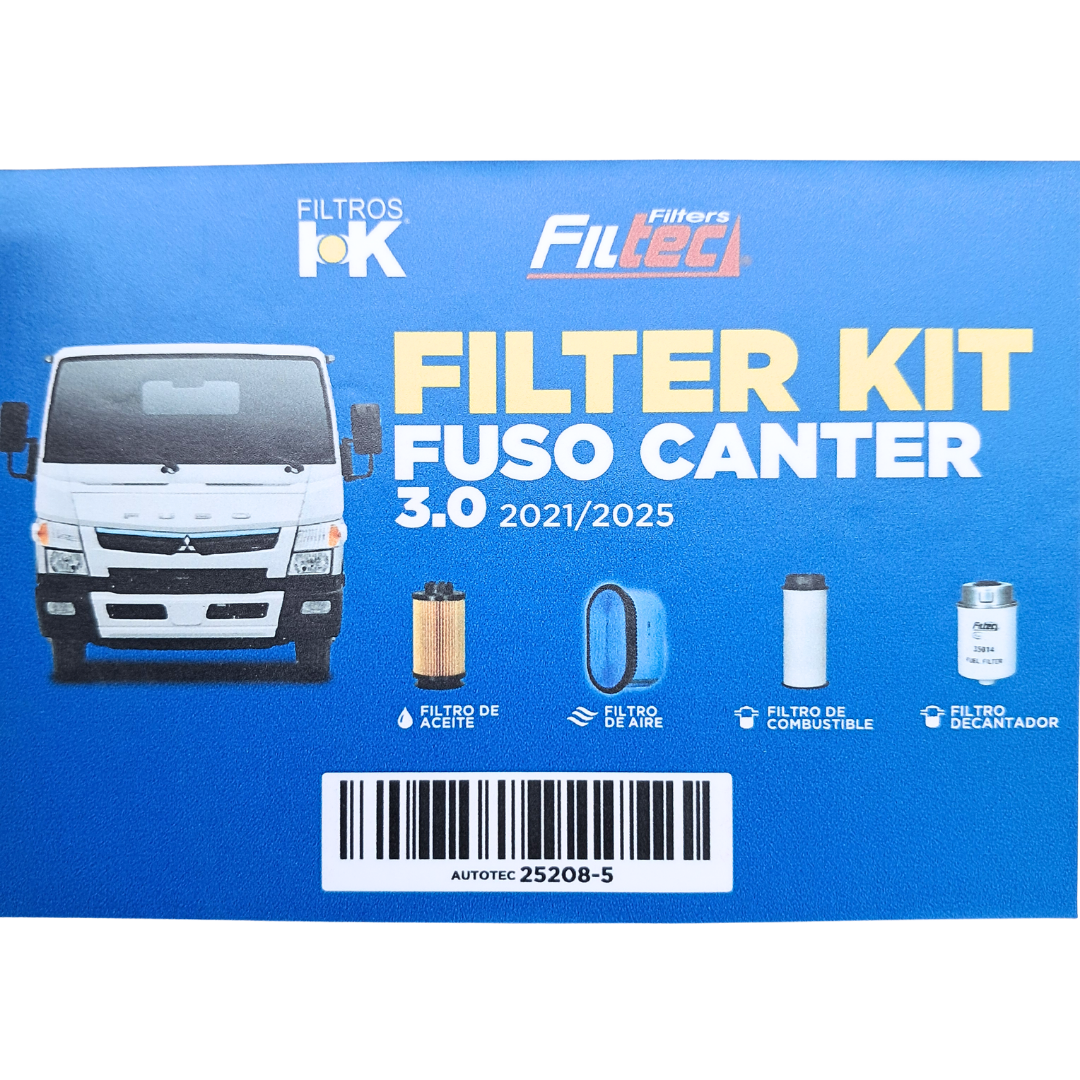 Kit de Filtros Fuso Canter 3.0 6