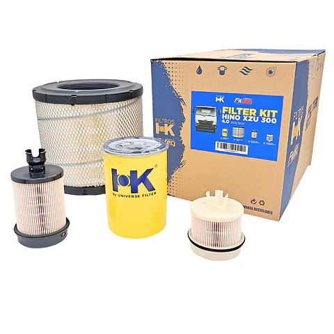 Kit de Filtros Hino Xzu 300 4.0