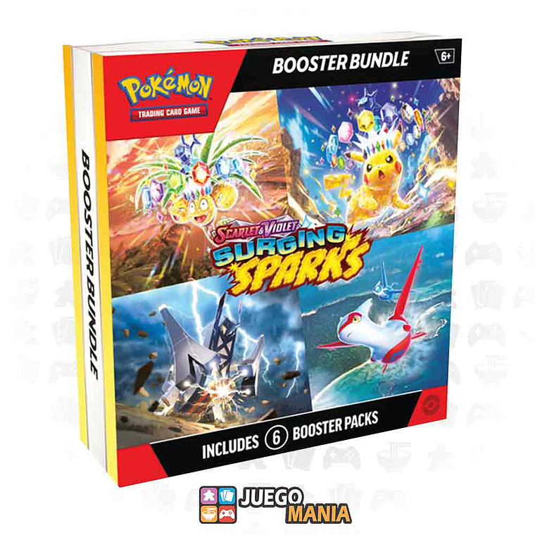 Surging Sparks - Booster Bundle Inglés 1