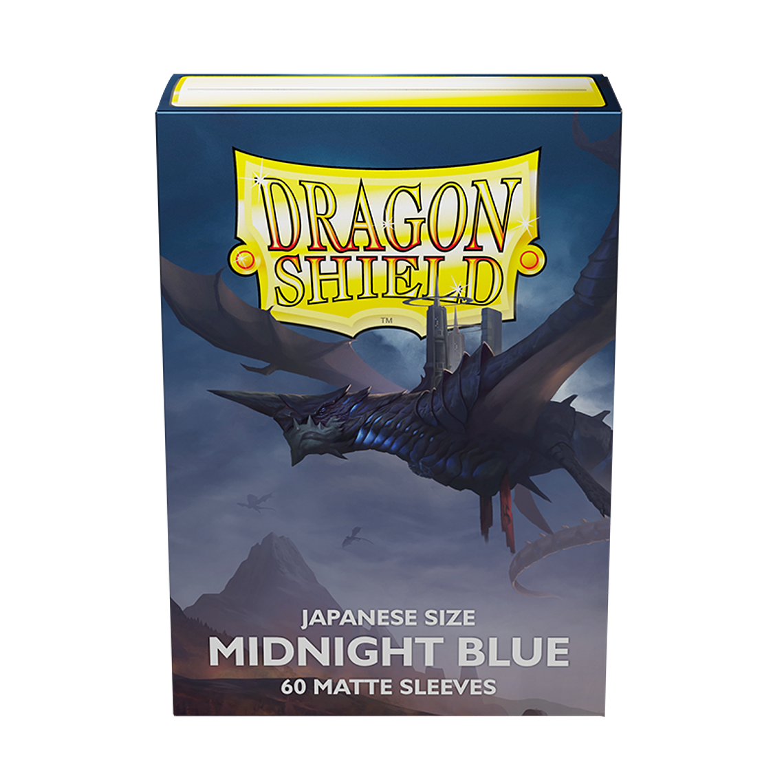 DRAGON SHIELD - SLEEVES JAPANESE SIZE MATTE (60) - Color: Midnight Blue 1