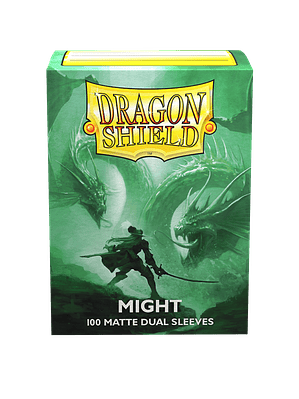 DRAGON SHIELD - SLEEVES STANDARD SIZE MATTE DUAL (100) - Color: Migth
