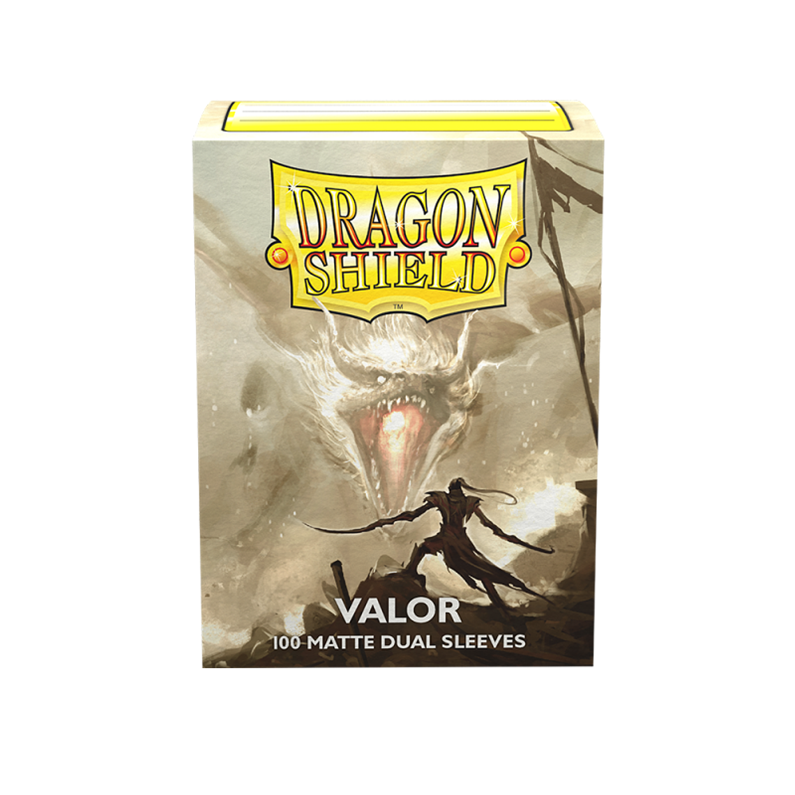 DRAGON SHIELD - SLEEVES STANDARD SIZE MATTE DUAL (100) - Color: Valor 1