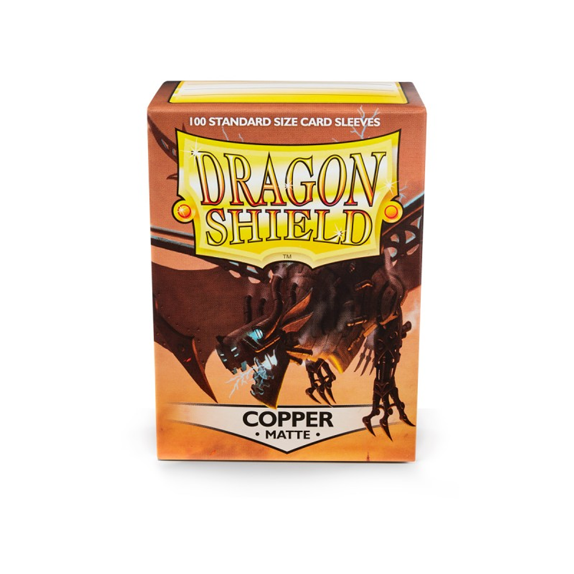 DRAGON SHIELD - SLEEVES STANDARD SIZE MATTE (100) - Color: Copper 1