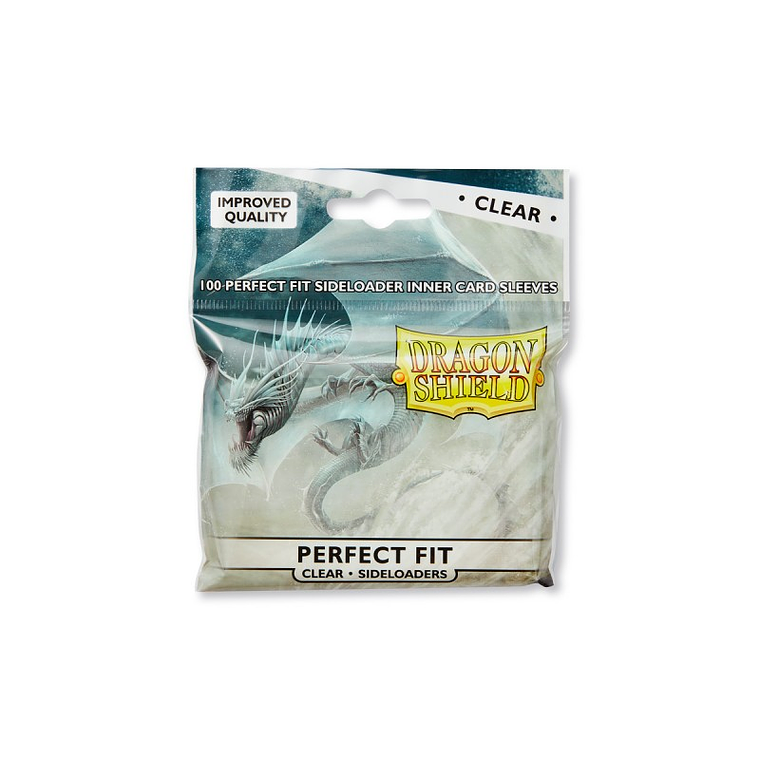 DRAGON SHIELD - SIDELOADING PERFECT FIT SLEEVES STANDARD SIZE (100) 1