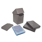 Combo Pack - Deckbox/Protectores/Protectores Perfect Fit - Gris (Estándar) - Miniatura 2