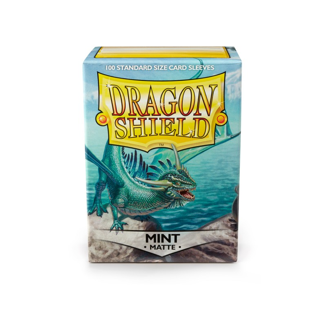 DRAGON SHIELD - SLEEVES STANDARD SIZE MATTE (100) - Color: Mint 1