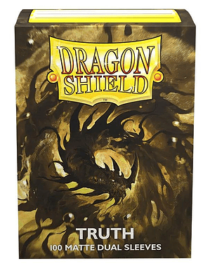 DRAGON SHIELD - SLEEVES STANDARD SIZE MATTE DUAL (100) - Color: Truth