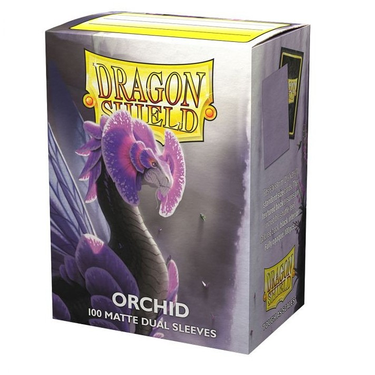 DRAGON SHIELD - SLEEVES STANDARD SIZE MATTE DUAL (100) - Color: Orchid 1