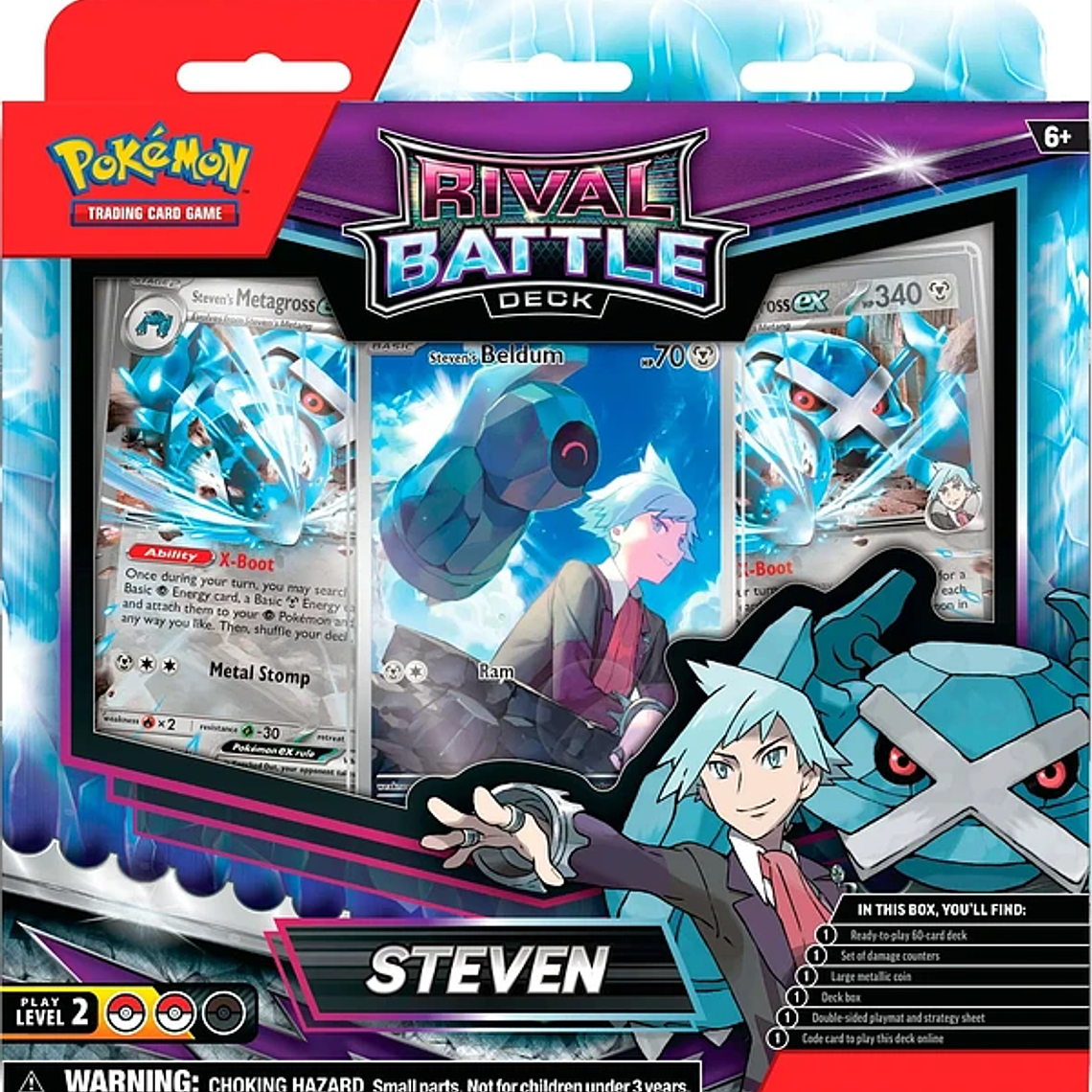 Rival Battle Deck - Steven (Español) 1
