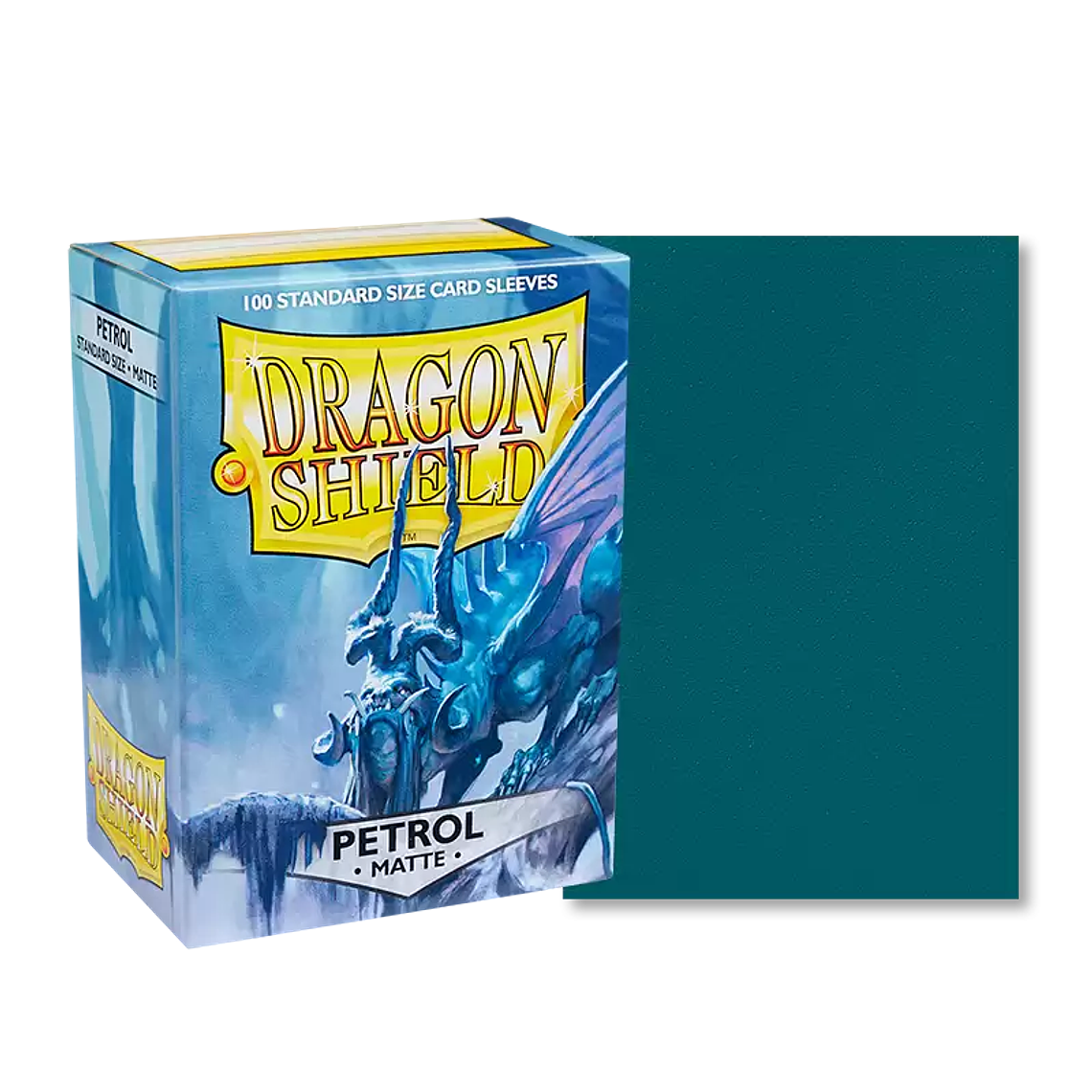 DRAGON SHIELD - SLEEVES STANDARD SIZE MATTE (100) - Color: Petrol 1