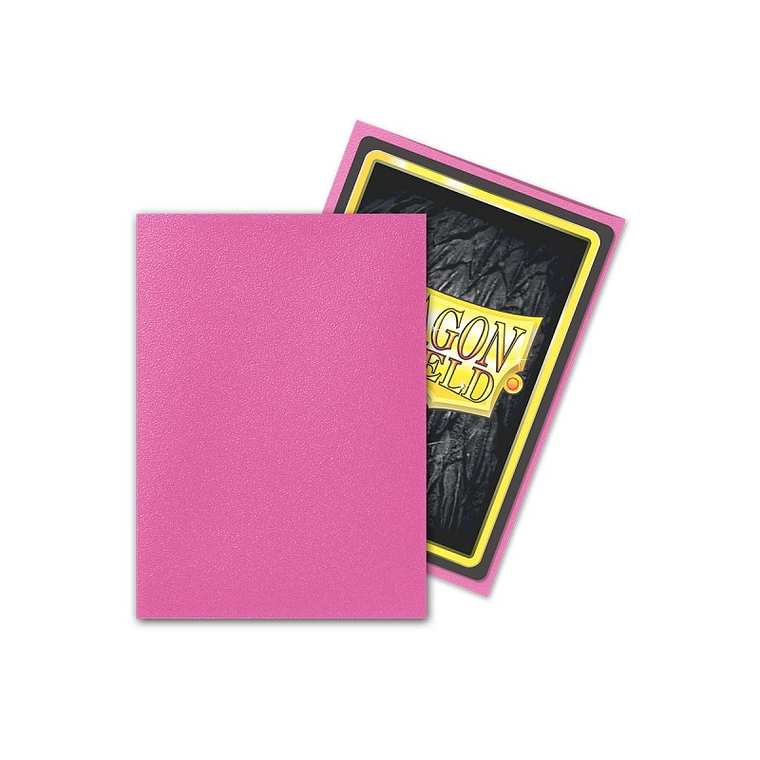 DRAGON SHIELD - SLEEVES STANDARD SIZE MATTE (100) - Color: Pink Diamond 2