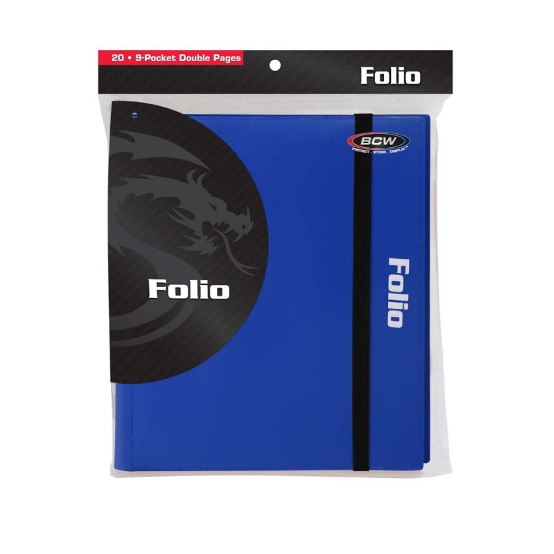 BCW GAMING PRO-FOLIO 9-POCKET ALBUM (Color: Azul) 1