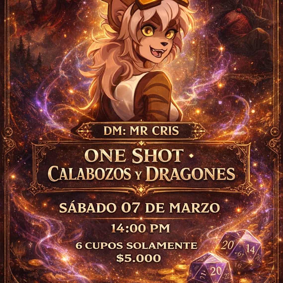 One Shot - Calabozos y Dragones - 07 de Marzo 1