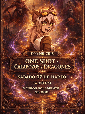 One Shot - Calabozos y Dragones - 07 de Marzo