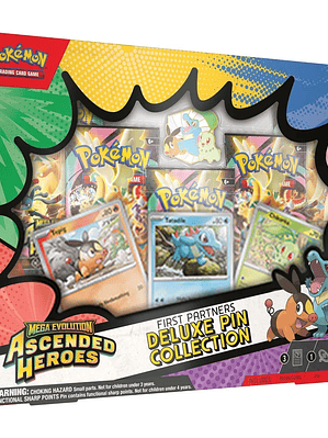 [Preventa] Ascended Heroes- First Partners Deluxe Pin
