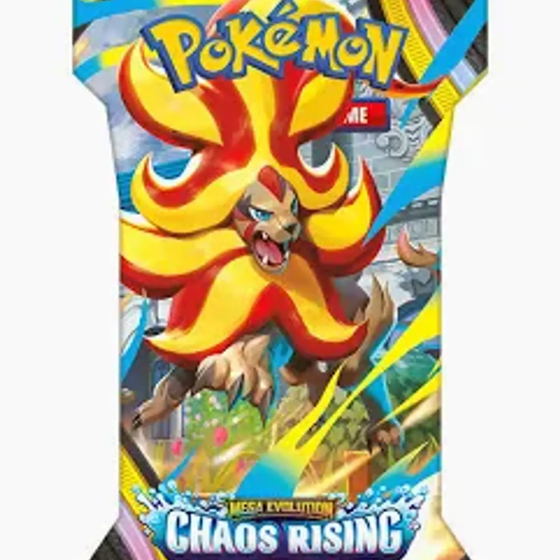 Pokémon Chaos Rising Sleeve Booster Inglés 1