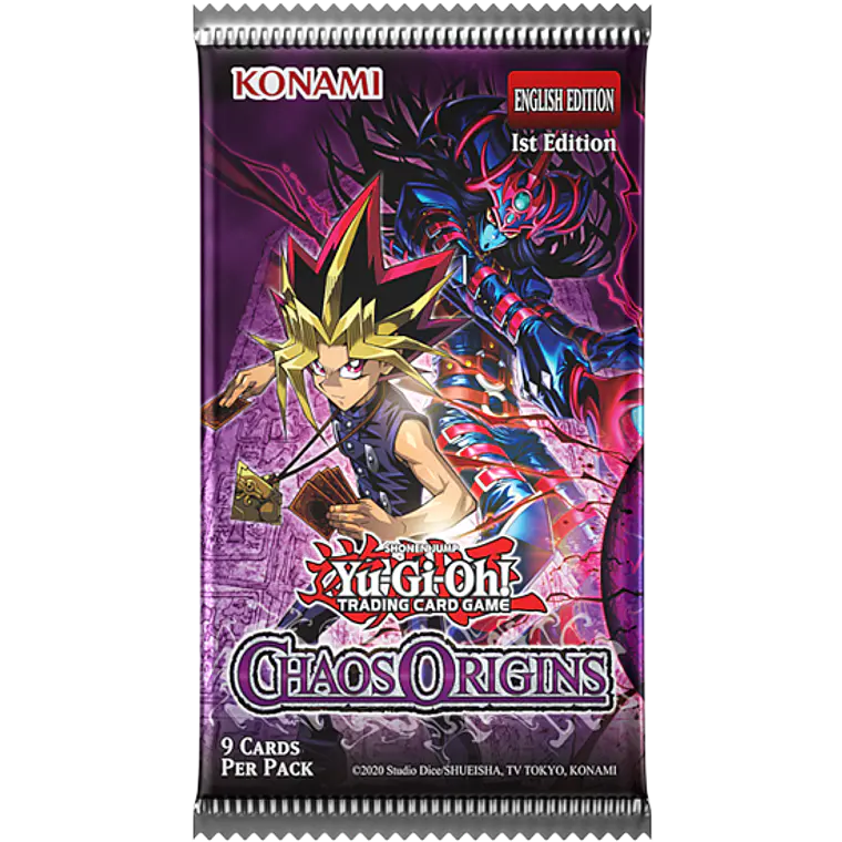 Yu-Gi-Oh! Chaos Origins Sobre en Inglés 1