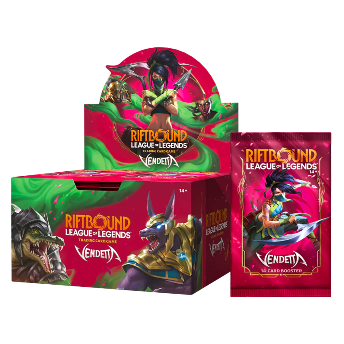 Riftbound Vendetta Display de 24 Sobres 1