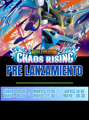 Prelanzamiento Chaos Rising (Lea las bases)