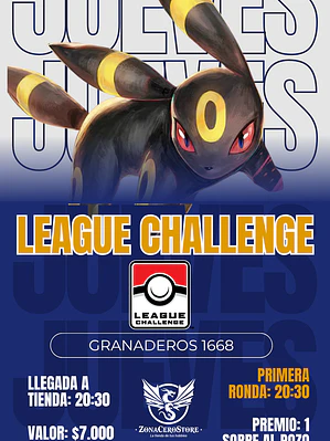 League Challenge - Zona Cero Store (Lea las bases)