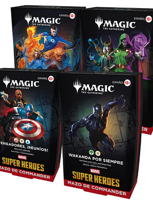 [Preventa]  Universes Beyond Marvel Super Heroes Commander 