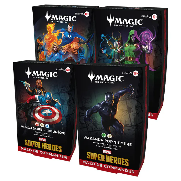 [Preventa]  Universes Beyond Marvel Super Heroes Commander  1