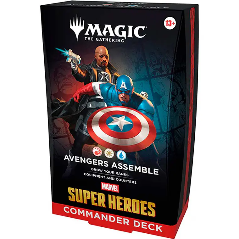 [Preventa]  Universes Beyond Marvel Super Heroes Commander  5