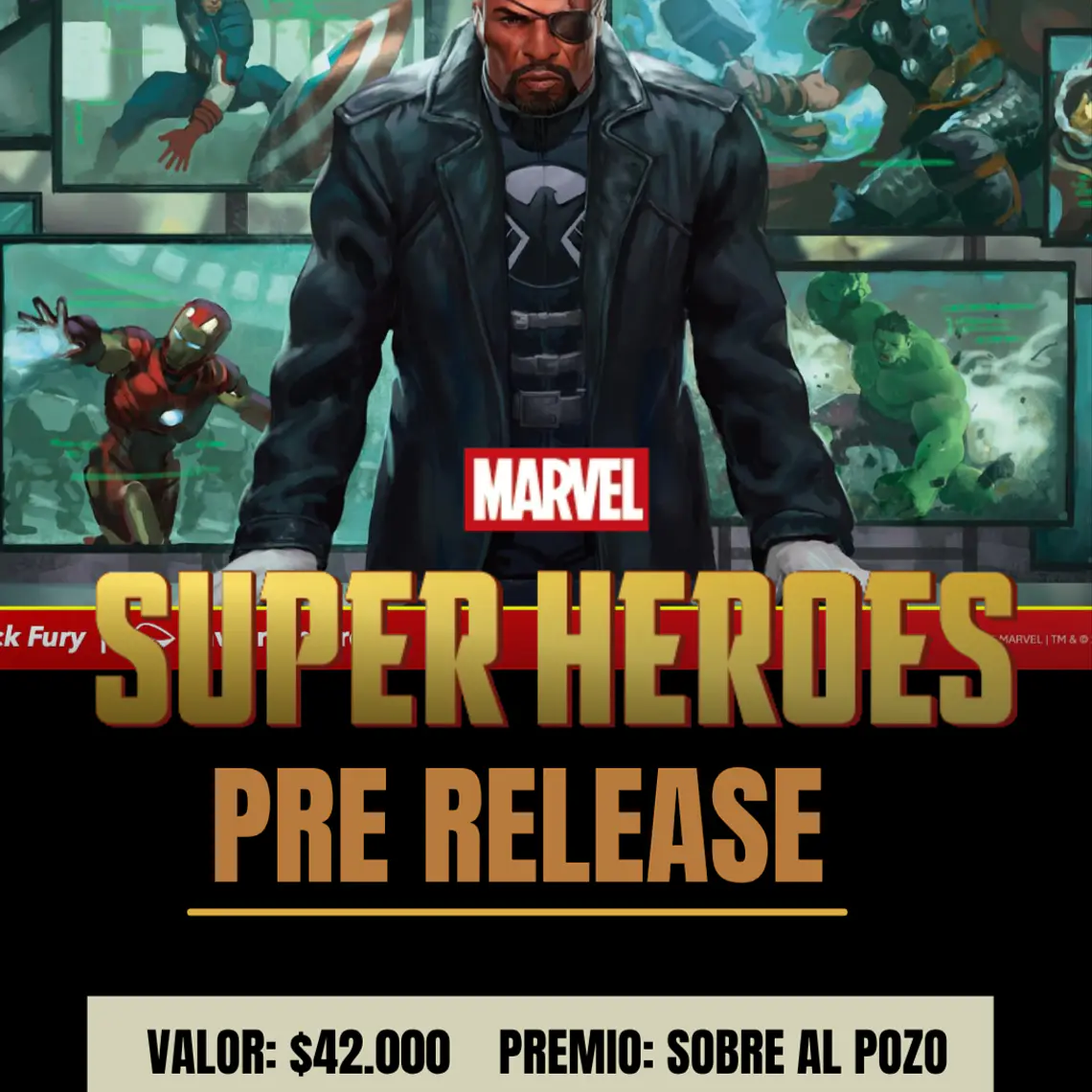 Pre Release - Marve Super Heores 1