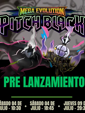 Prelanzamiento Pitch Black (Lea las bases)