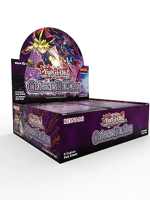 [Preventa]  Yu-Gi-Oh! Chaos Origins Display en Inglés