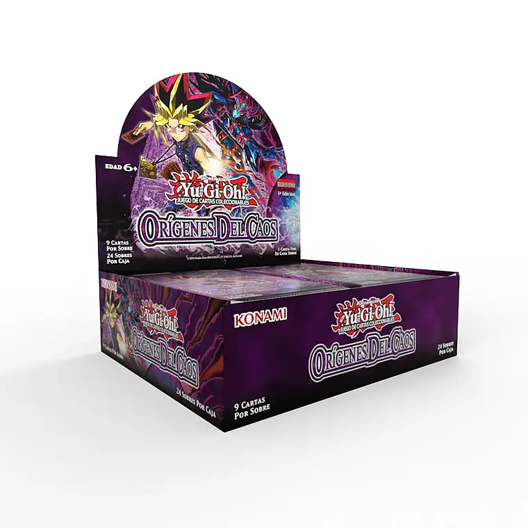 [Preventa]  Yu-Gi-Oh! Chaos Origins Display en Inglés 1