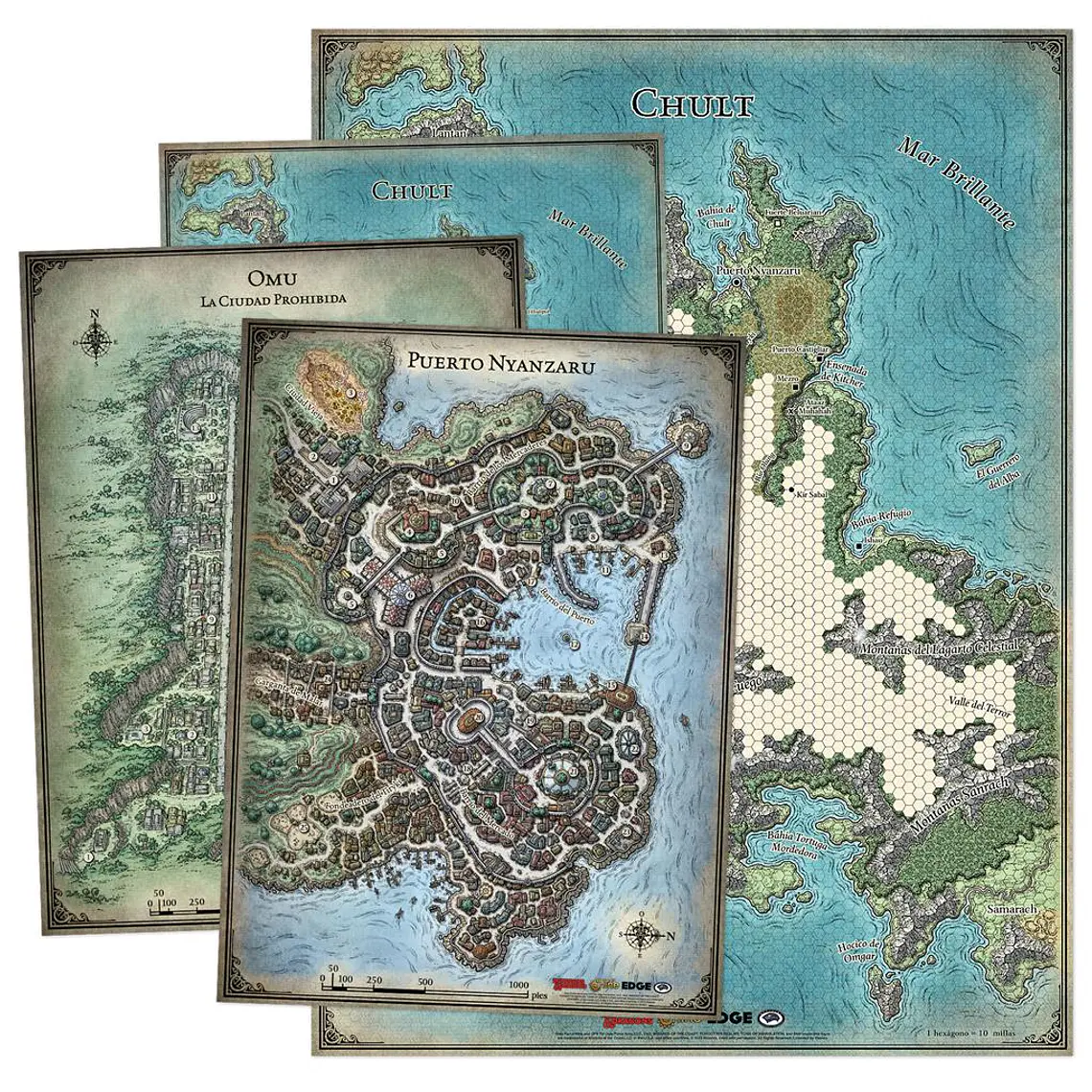 Set de Mapas La Tumba de la Aniquilación 1