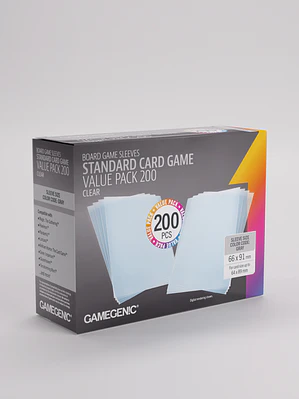 Protector Transparente 200 Pcs GameGenic