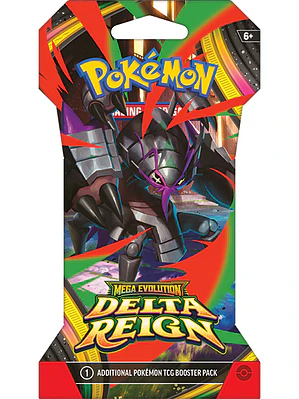 Delta Reing - Sleeved Booster Inglés