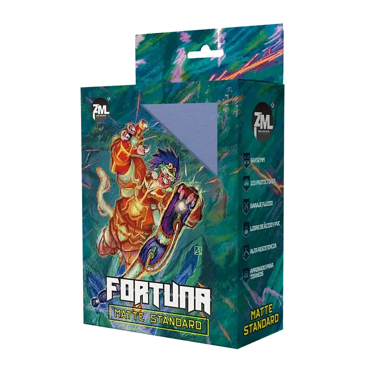 Protector Estándar Fortuna - Cyan Pastel 1