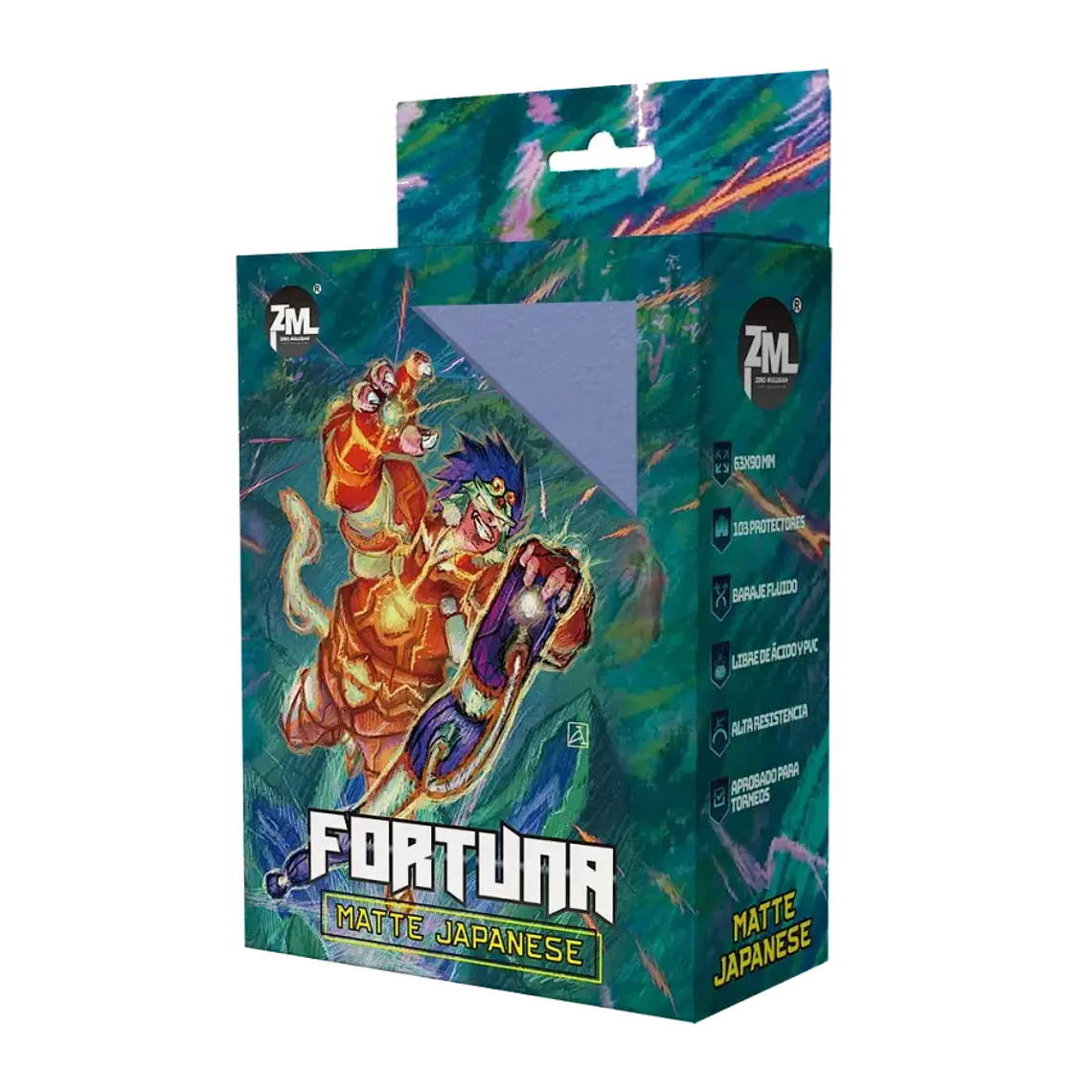 Protector Japanese Fortuna - Cyan Pastel 1