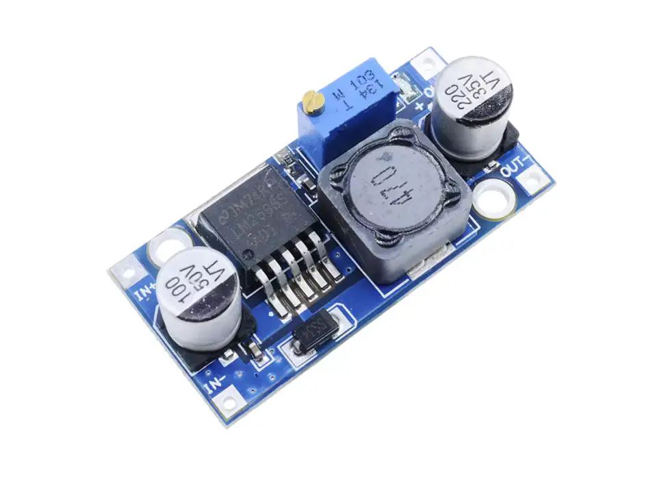 Conversor step down  dc-dc LM2596 1