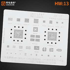 Stencil Amaoe Huawei HW13 