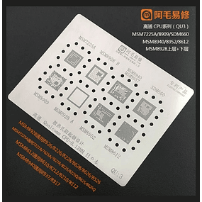 Stencil  Amaoe Qualcomm CPU- QU3