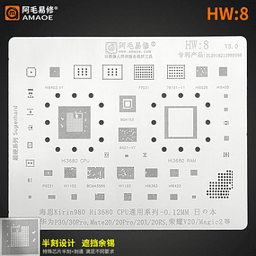 Stencil  Amaoe Huawei Amaoe HW8