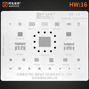 Stencil Amaoe Huawei HW16